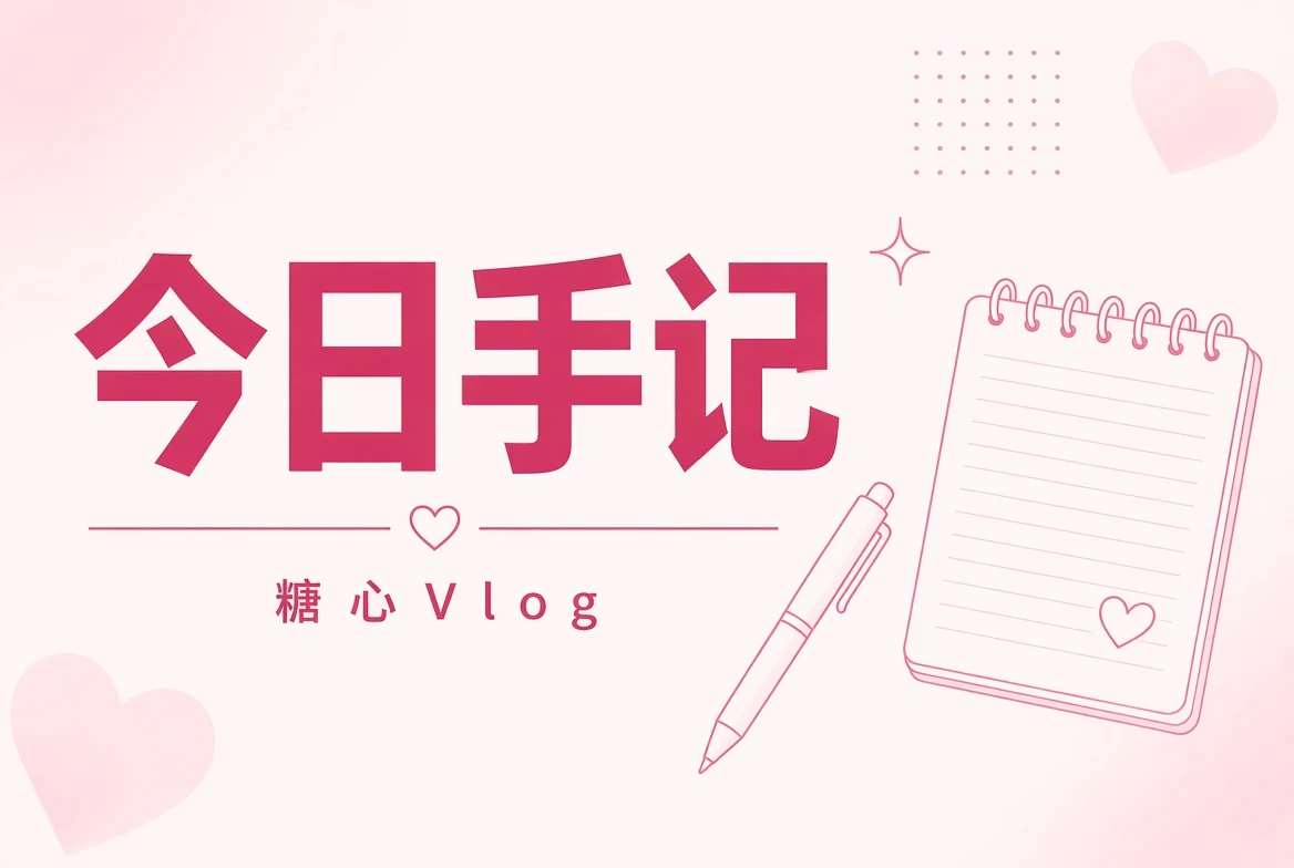 糖心Vlog今日便笺